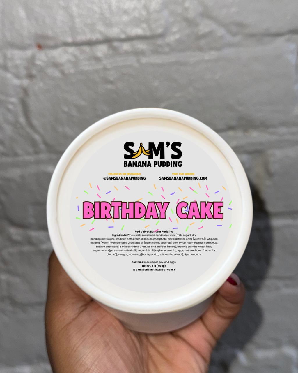 Birthday Cake Banana Pudding
