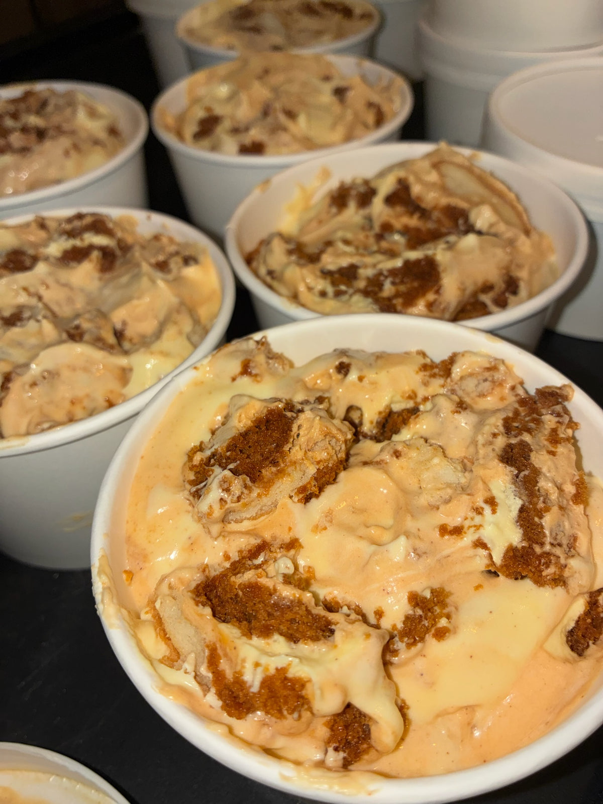 Pumpkin Spice Biscoff Banana Pudding